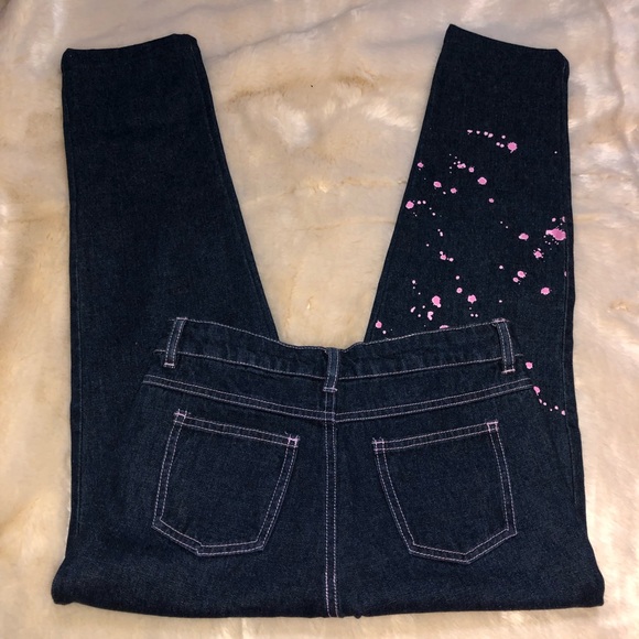 BRATZ Vintage Dark Wash Jeans - Picture 3 of 8
